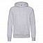 Толстовка "Classic Hooded Sweat", серый меланж_4XL, 80% х/б, 20% п/э, 280 г/м2 с логотипом в Новосибирске заказать по выгодной цене в кибермаркете AvroraStore