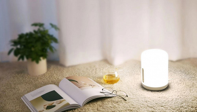 Лампа Mi Bedside Lamp 2, белая с логотипом в Новосибирске заказать по выгодной цене в кибермаркете AvroraStore