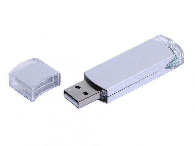 USB 2.0- флешка промо на 8 Гб прямоугольной классической формы с логотипом в Новосибирске заказать по выгодной цене в кибермаркете AvroraStore