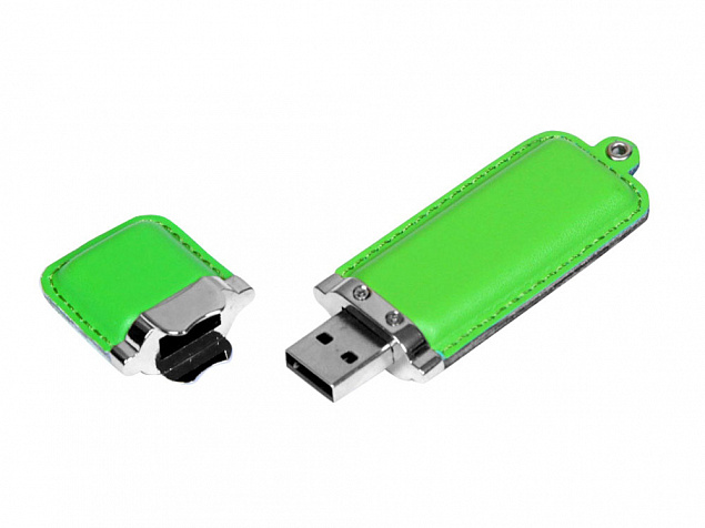 USB 3.0- флешка на 128 Гб классической прямоугольной формы с логотипом в Новосибирске заказать по выгодной цене в кибермаркете AvroraStore