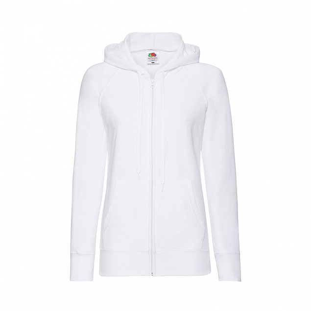 Толстовка женская без начеса LADIES LIGHTWEIGHT HOODED SWEAT 240 с логотипом в Новосибирске заказать по выгодной цене в кибермаркете AvroraStore