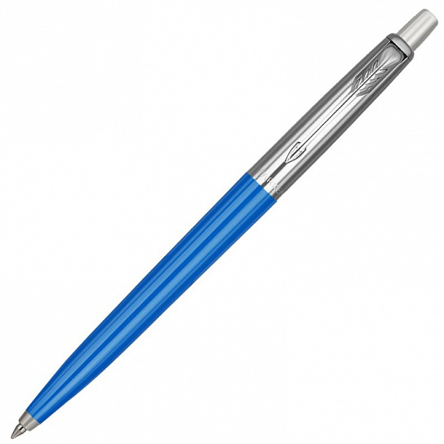 Ручка шариковая Parker Jotter Originals Blue Chrome CT, синяя с логотипом в Новосибирске заказать по выгодной цене в кибермаркете AvroraStore