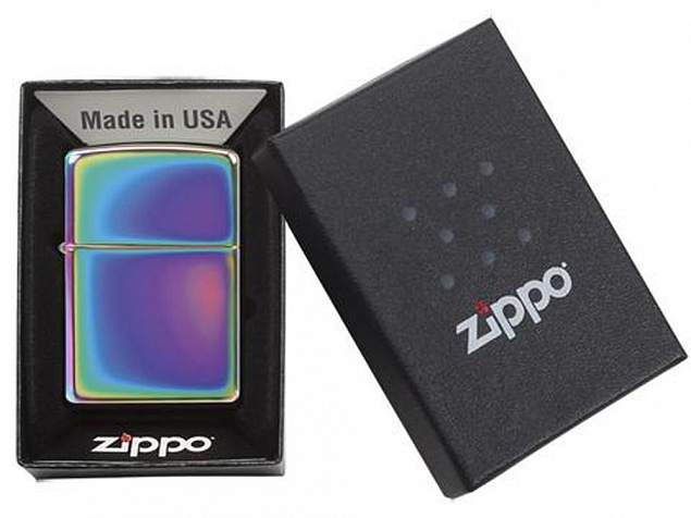 Зажигалка ZIPPO Classic с покрытием Spectrum™ с логотипом в Новосибирске заказать по выгодной цене в кибермаркете AvroraStore