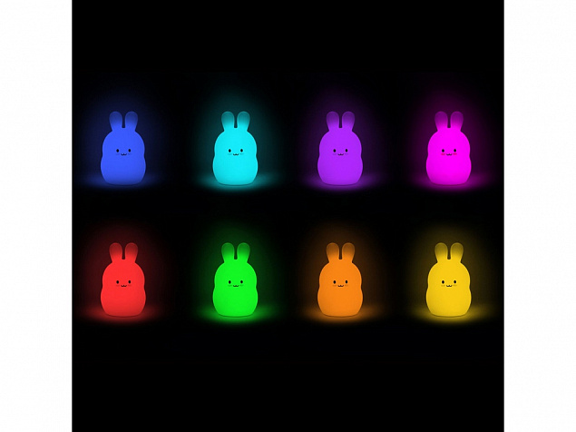 Ночник LED Rabbit с логотипом в Новосибирске заказать по выгодной цене в кибермаркете AvroraStore