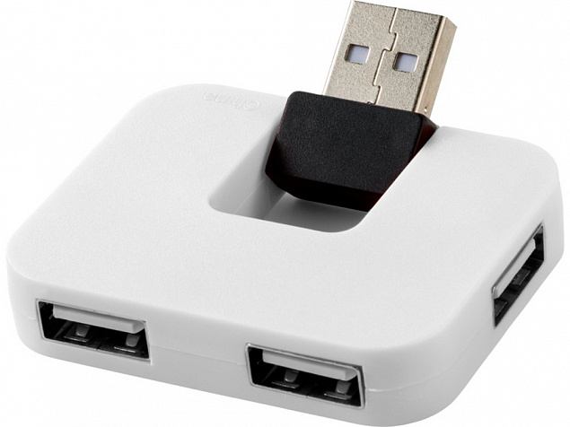 USB Hub «Gaia» на 4 порта с логотипом в Новосибирске заказать по выгодной цене в кибермаркете AvroraStore