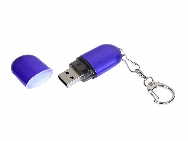 USB 3.0- флешка промо на 128 Гб каплевидной формы с логотипом в Новосибирске заказать по выгодной цене в кибермаркете AvroraStore