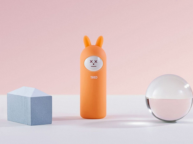 Внешний аккумулятор «NEO Rabbit Tired», 5000 mAh с логотипом в Новосибирске заказать по выгодной цене в кибермаркете AvroraStore