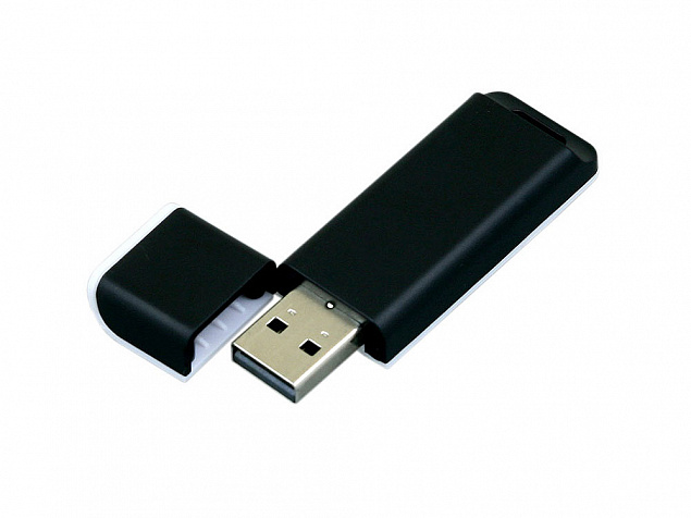 USB 3.0- флешка на 128 Гб с оригинальным двухцветным корпусом с логотипом в Новосибирске заказать по выгодной цене в кибермаркете AvroraStore