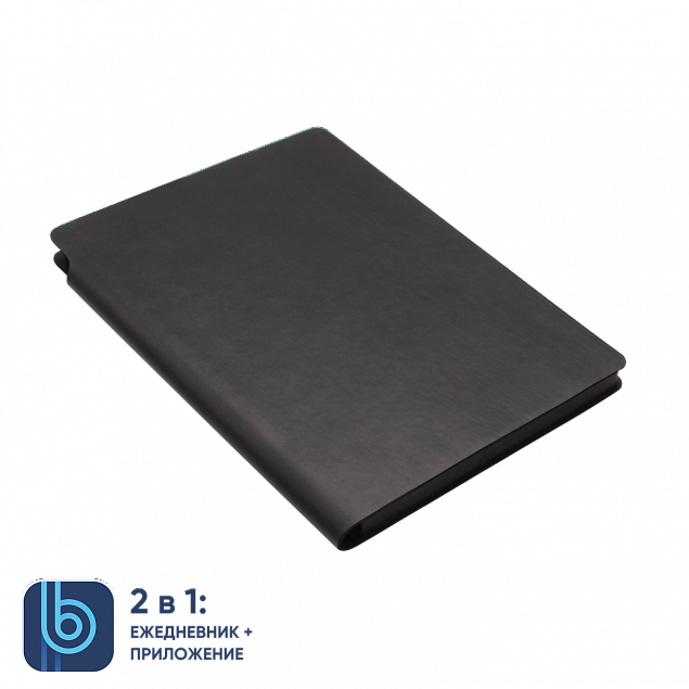 Ежедневник Bplanner.04 black с логотипом в Новосибирске заказать по выгодной цене в кибермаркете AvroraStore