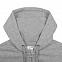 Толстовка мужская Hooded Full Zip серый меланж с логотипом в Новосибирске заказать по выгодной цене в кибермаркете AvroraStore